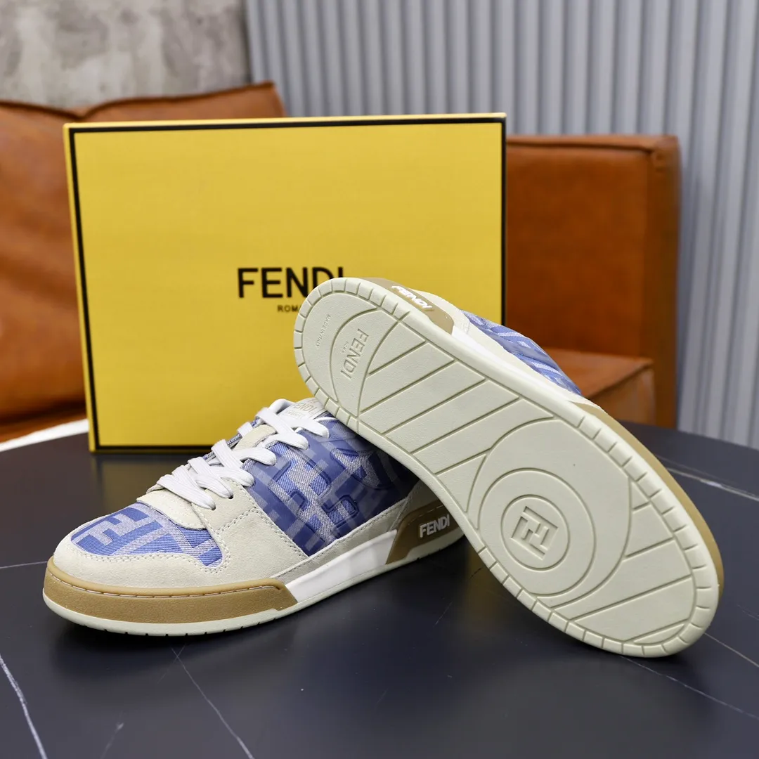 Ex-factory price: 580🔥Couple model (top original order) Brand: FENDI Size: 35-44 (customized for men 38 and 45) Grade: original order quality high version Material: imported original cowhide stitching➕ high-quality and comfortable lining original TPU lightweight non-slip outsole Style category: travel fashion casual shoes versatile trend